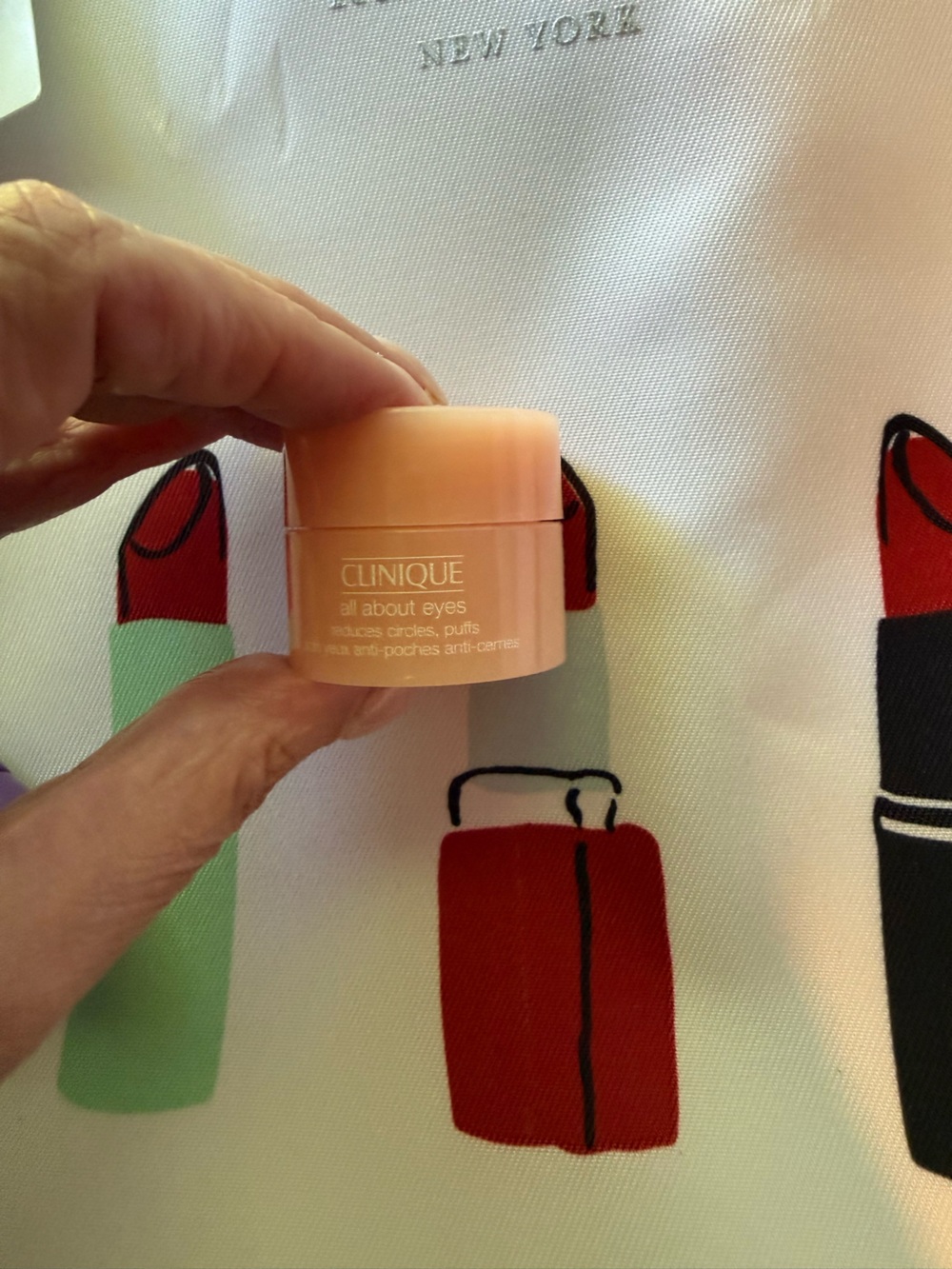 Clinique x Kate Spade Tote with Clinique Minis and Samples - Picture 5 of 7